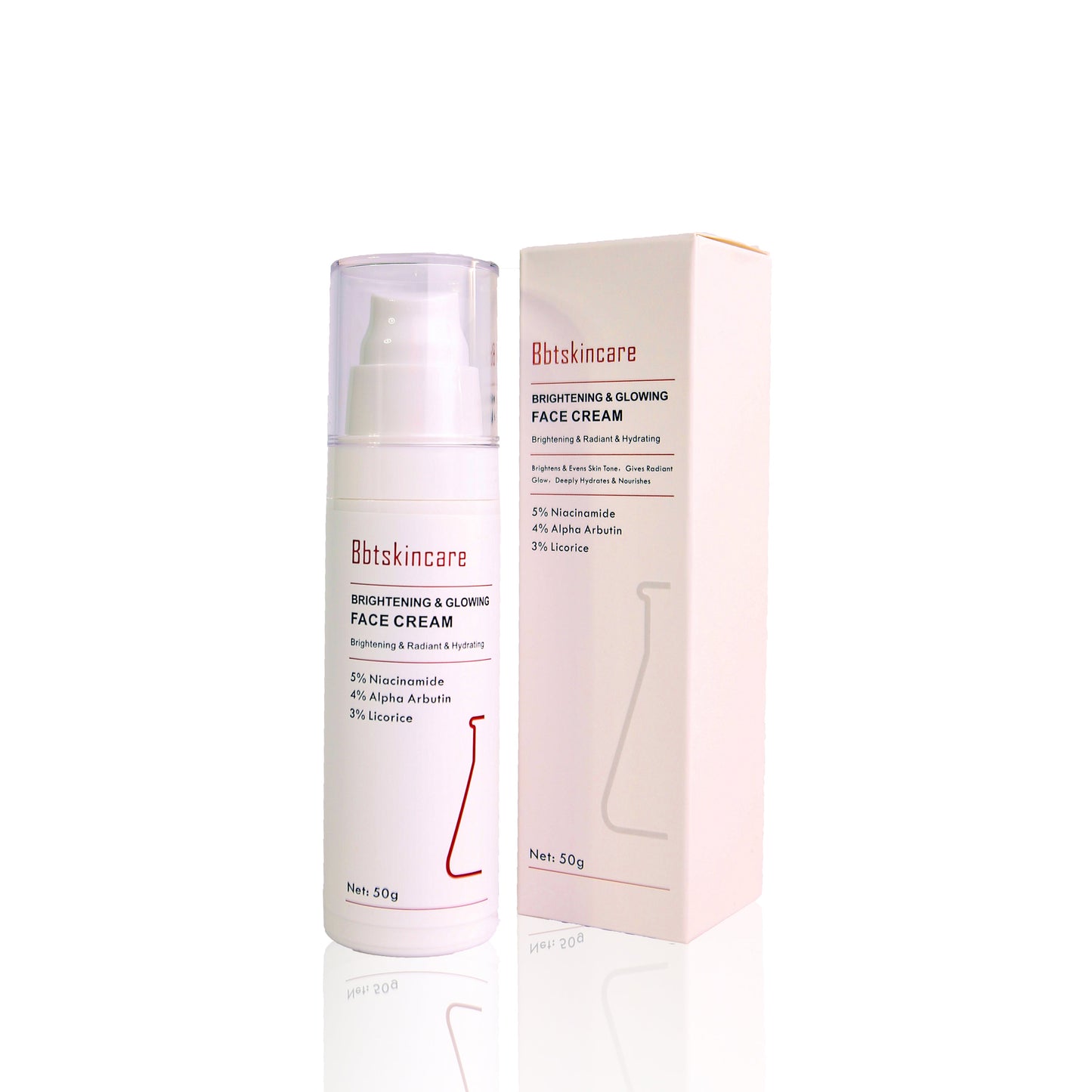 BRIGHTENING & GLOWING FACE CREAM (For even toned face)